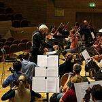 Репетиция симфонического оркестра Москвы 