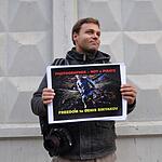 Пикет в поддержку фотографа Дениса Синякова