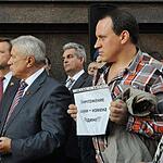 Несанкционированный митинг учёных против реформы РАН