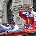 Чемпионский парад хоккеистов сборной России