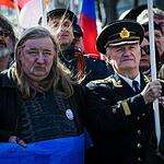 Митинг за присоединение Крыма прошел на Пушкинской