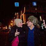 Москвичи отмечают Новый год