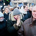 Прощание с белорусским активистом