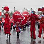 Первомайское шествие коммунистов