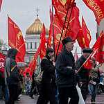 Первомайское шествие коммунистов