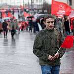 Первомайское шествие коммунистов