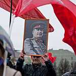 Первомайское шествие коммунистов