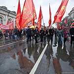 Первомайское шествие коммунистов