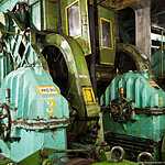 Машинный зал под эскалаторами