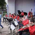 C успехом прошел 18-й международный фестиваль Джаз в саду Эрмитаж