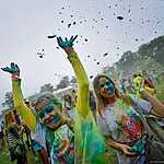 Фестиваль красок Холи во Владивостоке