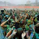 Фестиваль красок Холи во Владивостоке