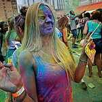 Фестиваль красок Холи во Владивостоке