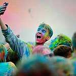 Фестиваль красок Холи во Владивостоке