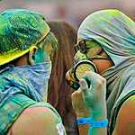 Фестиваль красок Холи во Владивостоке