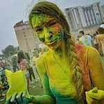 Фестиваль красок Холи во Владивостоке