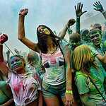 Фестиваль красок Холи во Владивостоке