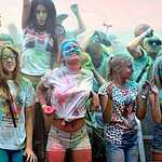 Фестиваль красок Холи во Владивостоке