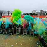 Фестиваль красок Холи во Владивостоке