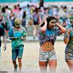 Фестиваль красок Холи во Владивостоке