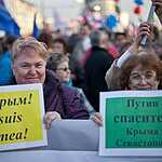 В Москве отметили первую годовщину присоединения Крыма к России