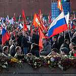 В Москве отметили первую годовщину присоединения Крыма к России