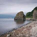 Курилы. Кунашир. Мыс Столбчатый