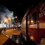 Пожар в Новодевичьем