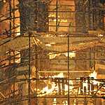 Пожар в Новодевичьем