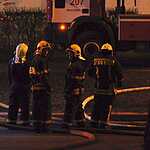 Пожар в Новодевичьем