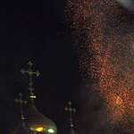 Пожар в Новодевичьем