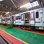 Поезд со сквозным проходом