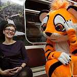 «Полосатый экспресс» начал курсировать на Люблинско-Дмитровской линии