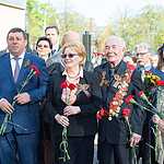 Студенты-медики поздравили фронтовиков в Днём Победы