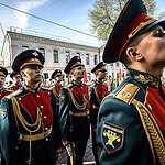 Студенты-медики поздравили фронтовиков в Днём Победы