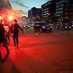 Акция «Свободу политзекам» на Садовом кольце