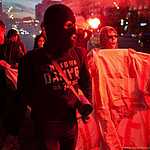 Акция «Свободу политзекам» на Садовом кольце