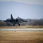 Летно-тактические учения штурмовой авиации Восточного военного округа в Приморском крае