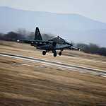 Летно-тактические учения штурмовой авиации Восточного военного округа в Приморском крае