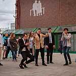 Выпускной в мастерской Дмитрия Брусникина