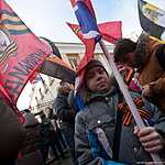 В Москве прошло шествие и митинг движения «Антимайдан»