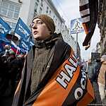 В Москве прошло шествие и митинг движения «Антимайдан»