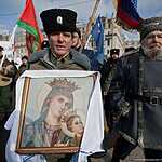 В Москве прошло шествие и митинг движения «Антимайдан»