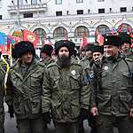 В Москве прошло шествие прокремлевского движения Антимайдан