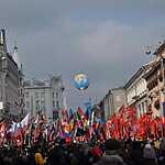 В Москве прошло шествие прокремлевского движения Антимайдан