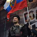 В Москве прошло шествие прокремлевского движения Антимайдан