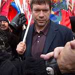 В Москве прошло шествие прокремлевского движения Антимайдан