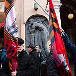 В Москве прошло шествие прокремлевского движения Антимайдан