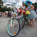 ВелоПарад Кинодив ХХ века прошел в Сокольниках