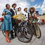 ВелоПарад Кинодив ХХ века прошел в Сокольниках